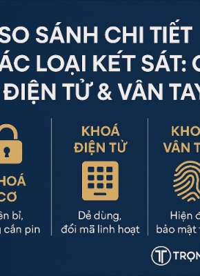So Sánh Chi Tiết Các Loại Két Sắt: Cơ, Điện Tử Và Vân Tay 