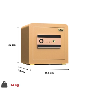  Két sắt mini nhập khẩu Bofa ZB-30DY khóa vân tay điện tử