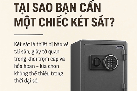 Két Sắt Là Gì? Tại Sao Bạn Cần Một Chiếc Két Sắt?