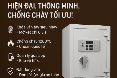 Xu Hướng Két Sắt 2025: An Toàn Hiện Đại, Tiện Nghi Vượt Trội và Tối Ưu Hóa Trải Nghiệm Người Dùng