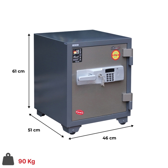 Két sắt Nhập Hàn Quốc Booil BS-T610 khóa điện tử