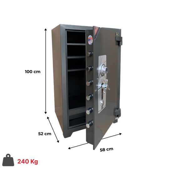 Két Sắt Siêu Cường Truly TS100 khóa cơ